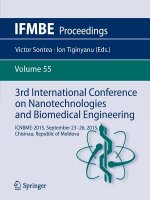 3rd International Conference on Nanotechnologies and Biomedical Engineering