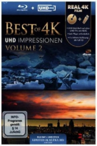 Best of 4K - UHD Impressionen (UHD Stick in Real 4K +. Vol.2, 1 Blu-ray (Limited Edition)