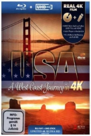 USA - A West Coast Journey, 1 Blu-ray (UHD Stick in Real 4K + Blu-ray, Limited Edition)