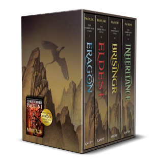 Inheritance Cycle 4-Book Trade Paperback Boxed Set (Eragon, (Christopher Paolini)(Brožovaná)