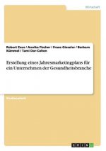 Erstellung eines Jahresmarketingplans fur ein Unternehmen der Gesundheitsbranche