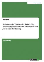 Religionen in Nathan der Weise. Die Bedeutung Mendelssohns Philosophie des Judentums fur Lessing
