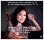Violinkonzerte von Felix Mendelssohn Bartholdy und Peter I. Tchaikovsky mit Arabella Steinbacher, 1 Audio-CD