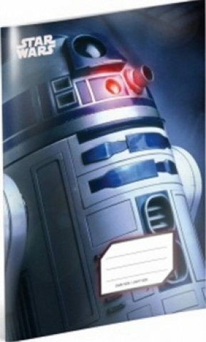 Star Wars R2-D2,blok A5, čtverečkovaný