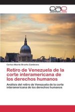 Retiro de Venezuela de la corte interamericana de los derechos humanos