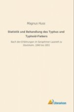 Statistik und Behandlung des Typhus und Typhoid-Fiebers