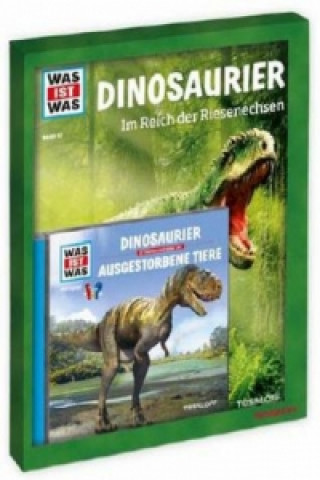 WAS IST WAS Geschenkset Dinosaurier, m. Audio-CD u. Poster