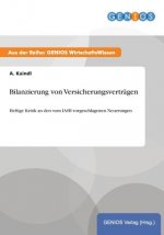 Bilanzierung von Versicherungsvertragen