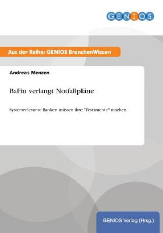 BaFin verlangt Notfallplane