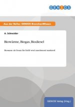 Biowarme, Biogas, Biodiesel
