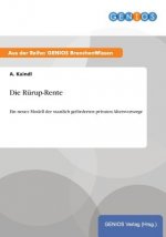 Die Rurup-Rente