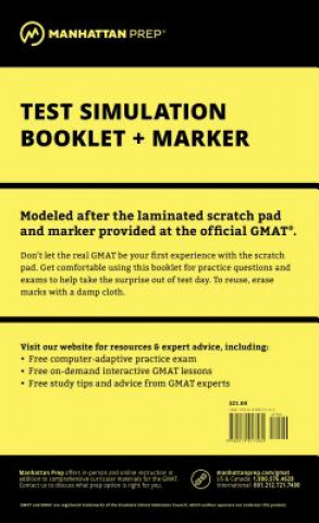 Manhattan Prep GMAT Test Simulation Booklet