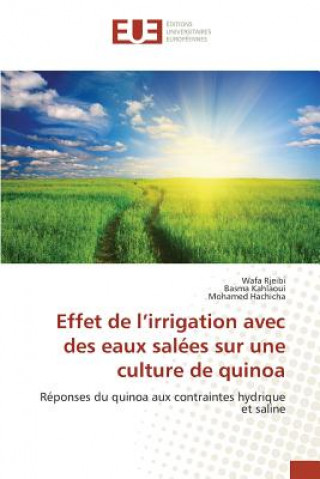 Effet de L Irrigation Avec Des Eaux Salees Sur Une Culture de Quinoa