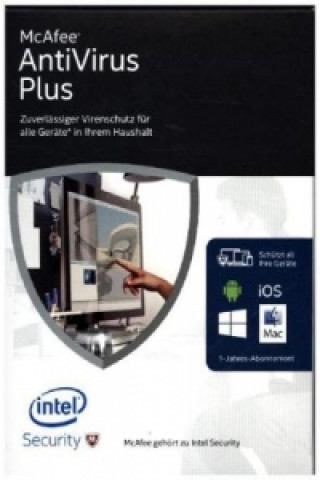 McAfee AntiVirus Plus 2016 Unlimited Devices (Code in a Box), 1 CD-ROM