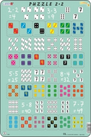 Puzzle MAXI - Nďż˝sobenďż˝ s kostkami/24 dďż˝lkďż˝