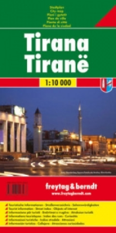 Tirana Map 1:10.000