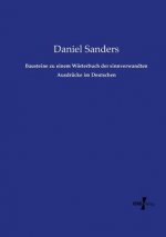 Bausteine zu einem Woerterbuch der sinnverwandten Ausdrucke im Deutschen