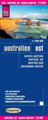 Reise Know-How Landkarte Australien, Ost / Australia, East (1:1.800.000)