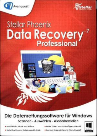 Stellar Phoenix Windows Data Recovery 7 Professional, 1 CD-ROM