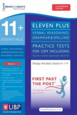 11+ Verbal Reasoning Grammar & Spelling for CEM, Multiple Choice Practice Tests Included