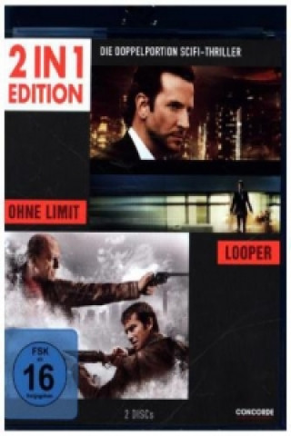 2in1 Ohne Limit / Looper, 2 Blu-rays