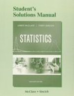 Student's Solutions Manual for Statistics