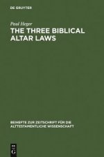 Three Biblical Altar Laws