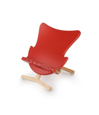 Egg Bookchair red