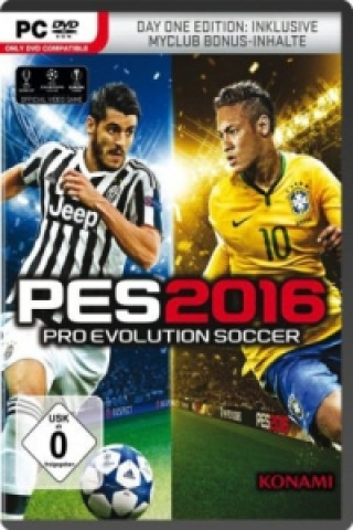 PES 2016, Pro Evolution Soccer, DVD-ROM