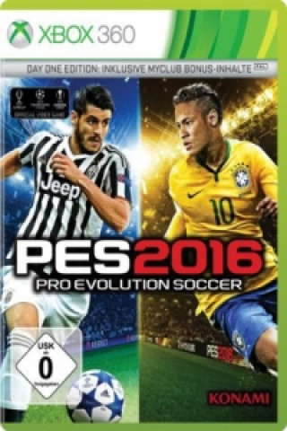 PES 2016, Pro Evolution Soccer, Xbox360-DVD