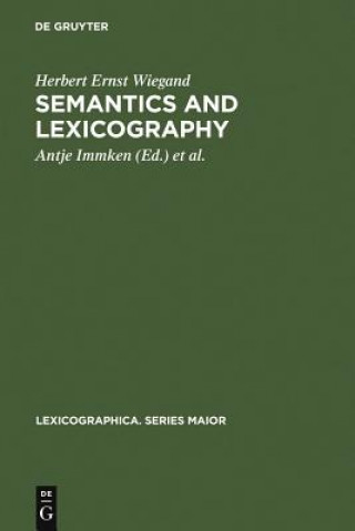 Semantics and Lexicography