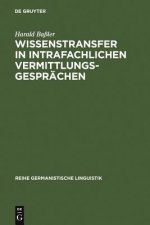 Wissenstransfer in intrafachlichen Vermittlungsgesprachen