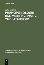 Phanomenologie Der Wahrnehmung Von Literatur