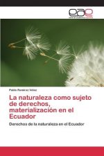 naturaleza como sujeto de derechos, materializacion en el Ecuador