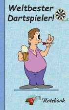 Weltbester Dartspieler - Notizbuch