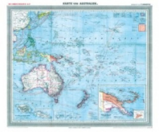 General-Karte von Australien und der Südsee, 1903 [Plano-Reprint]