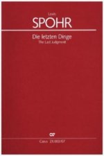 Die letzten Dinge, Studienpartitur