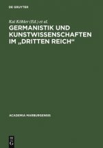 Germanistik Und Kunstwissenschaften Im Dritten Reich