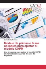 Modelo de primas o tasas apilables para ajustar el modelo CAPM