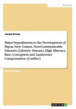 Major Impediments to the Development of Papua New Guinea. Non-Communicable Diseases (Lifestyle Disease), High Illiteracy Rate, Corruption and Landowne