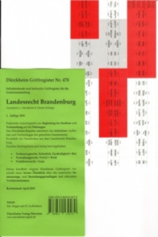 Landesrecht Brandenburg, Griffregister