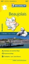 Michelin Karte Beaujolais. Loire, Rhone