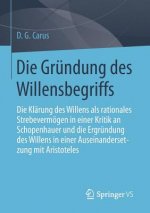 Die Grundung des Willensbegriffs