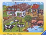 Ravensburger Kinderpuzzle - 06618 Tierfamilien - Rahmenpuzzle für Kinder ab 4 Jahren, mit 33 Teilen