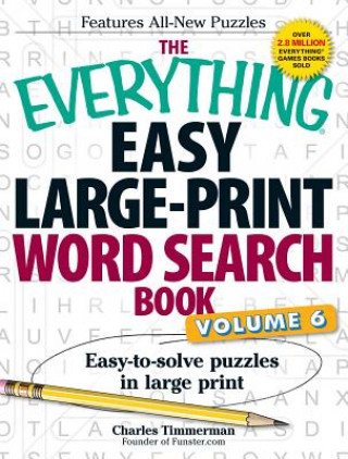 Everything Easy Large-Print Word Search Book, Volume 6