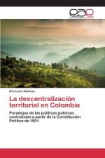 descentralizacion territorial en Colombia