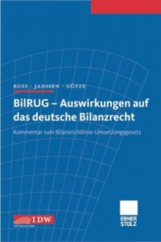 BilRUG - Auswirkungen auf das deutsche Bilanzrecht, Kommentar