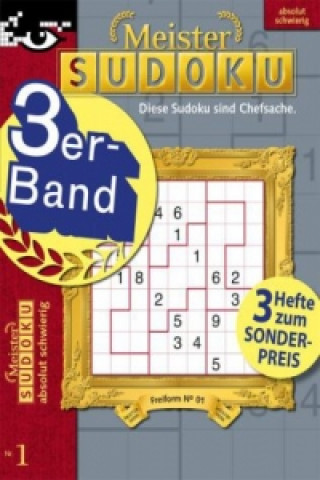 Meister Sudoku 3er-Band Nr. 1