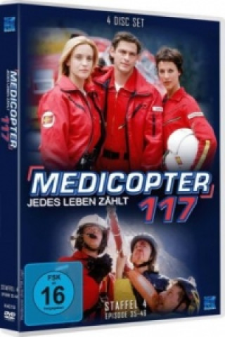 Medicopter 117 - Jedes Leben zählt. Staffel.4, 4 DVDs