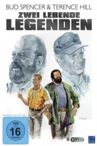 Bud Spencer & Terence Hill - Zwei lebende Legenden, 5 DVDs